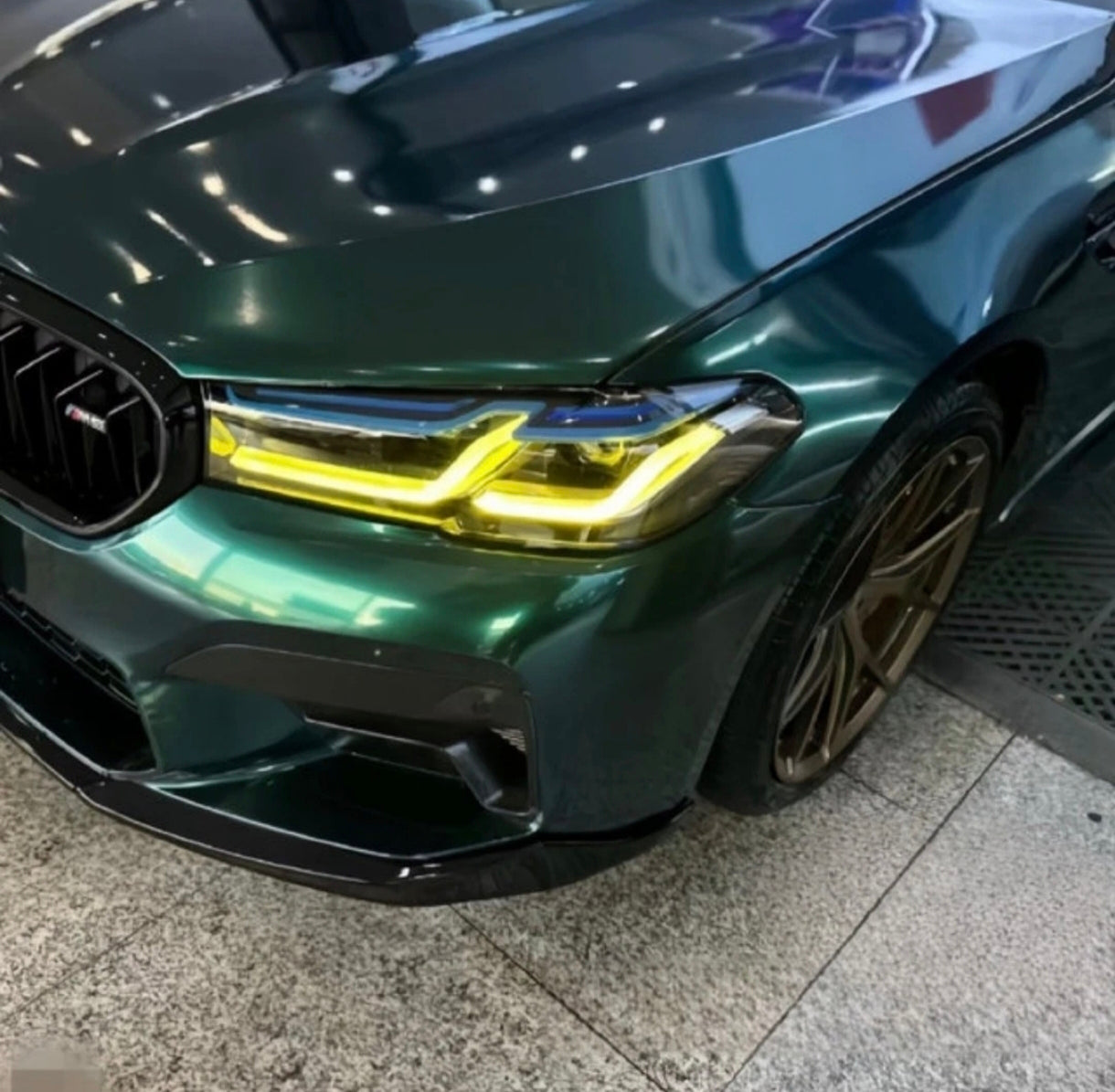 BMW 5 series LCI 2021-2023 G30 G31 F90 Lemon Yellow DRL Module