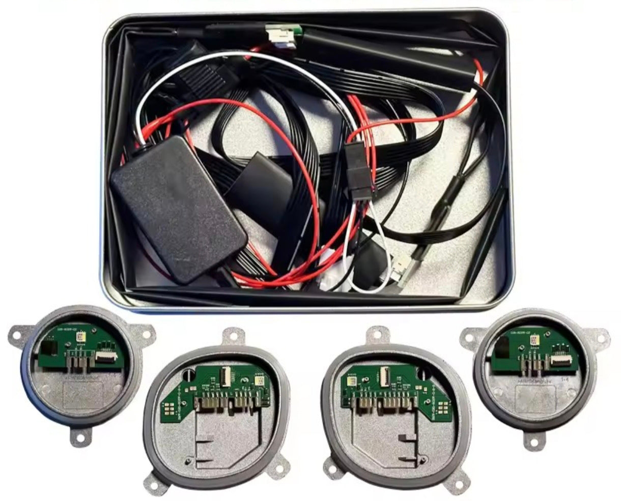 BMW G20 Pre LCI 3 series RGBW G21 Laser DRL RGB multicolor LED boards daytime running lights Module