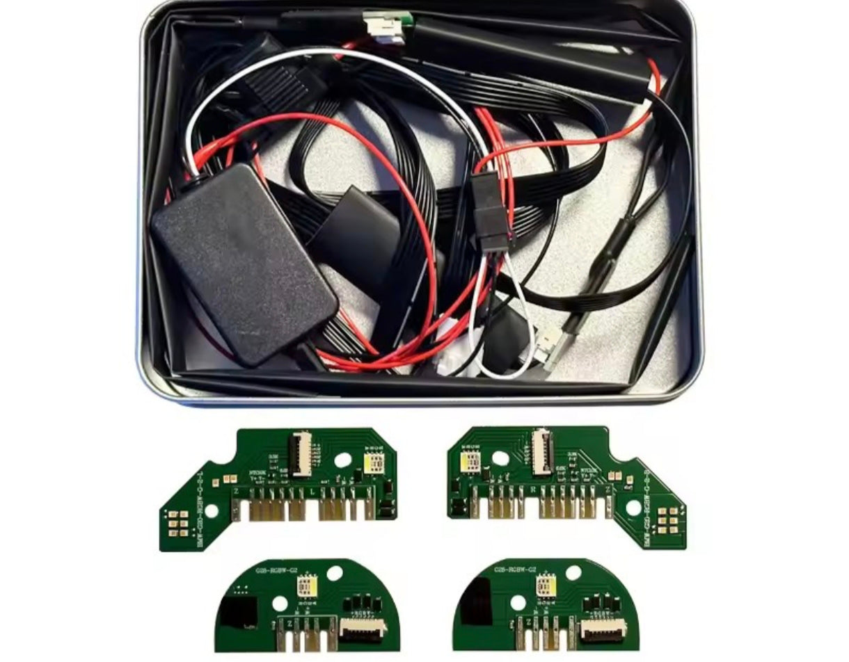 BMW G20 Pre LCI 3 series RGBW G21 Laser DRL RGB multicolor LED boards daytime running lights Module